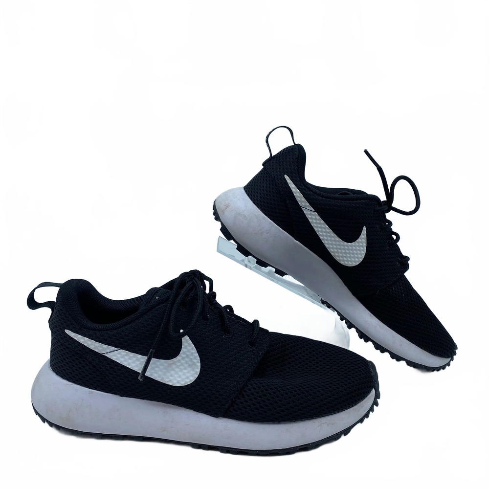 Nike Black White Sneakers Roshe 2 Jr Golf | Kids 4